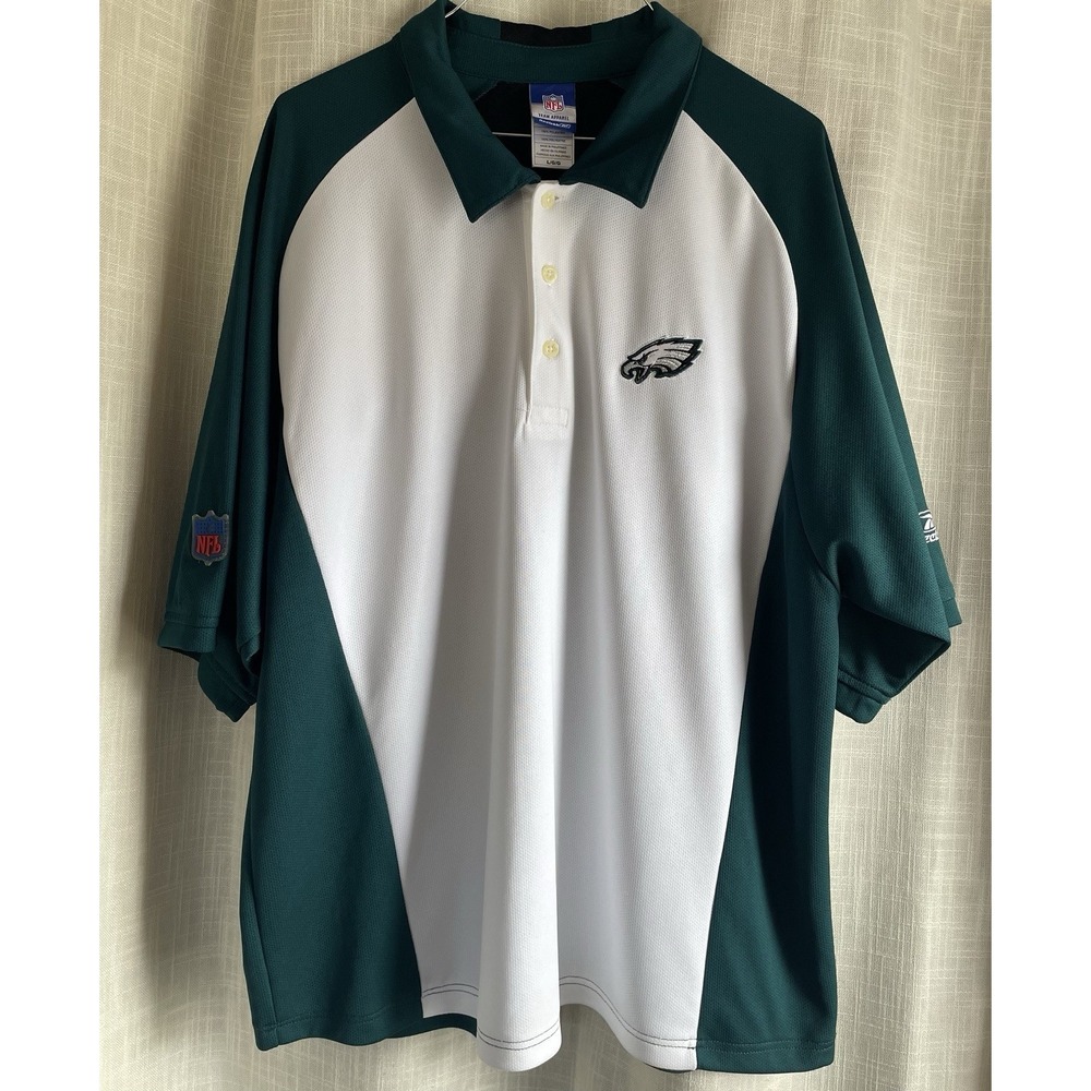 PHILADELPIA Eagles NFL REEBOK Polo shirt Size Large